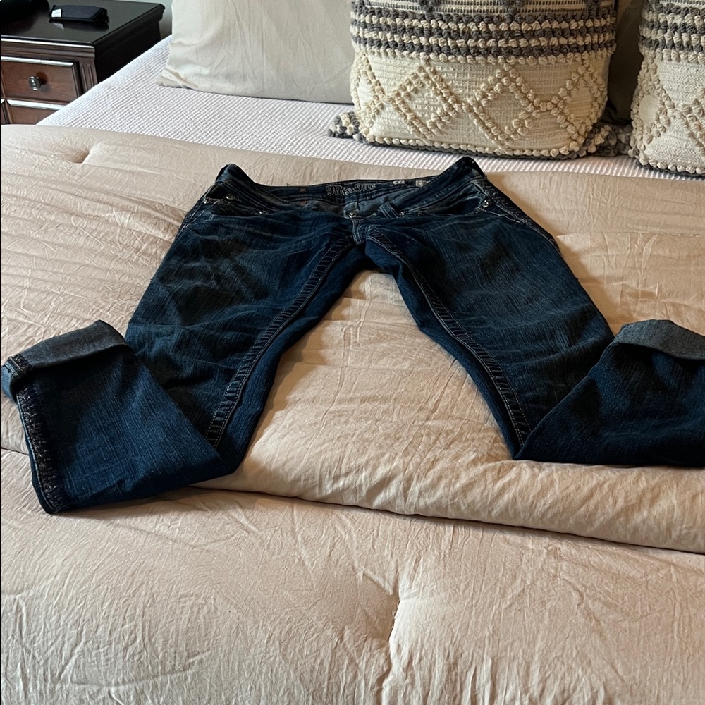 Miss Me Dark Blue Women Jeans